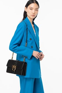 Pinko – Love Icon Classic kabelka, Černá barva 1