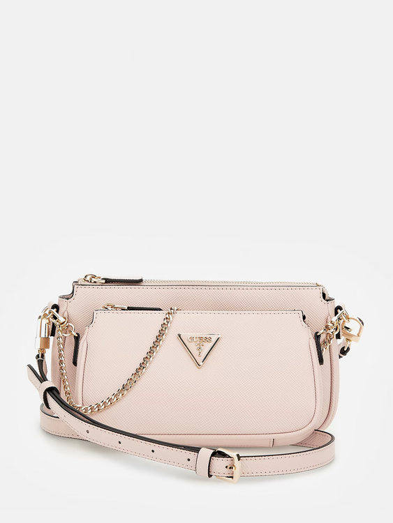 GUESS – Noelle crossbody, Růžová barva