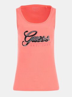 Script tílko Růžová barva Ženy