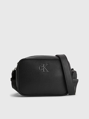 Calvin Klein Jeans – Minimal Monogram kabelka, Černá barva