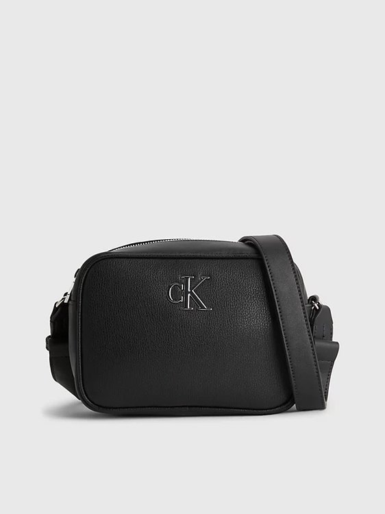 Calvin Klein Jeans – Minimal Monogram kabelka, Černá barva