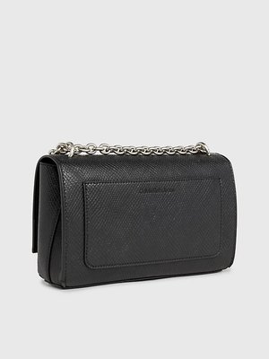 Sculpted Flap kabelka – Calvin Klein Jeans, Černá barva Ženy