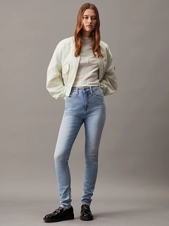 Luxusní High Rise Skinny jeans, Modrá barva, 25/30, 26/30, 27/30, 28/30, 29/30, 30/30, 31/30