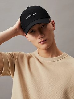 Mono Logo Embro Trucker kšiltovka Černá barva Muži