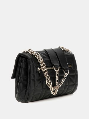 Assia Convertible crossbody – GUESS, Černá barva Ženy