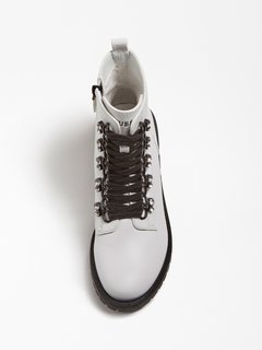 Luxusní Hinlee boots, Bílá, Černá barva, 35, 36, 37, 38, 39, 40, 41