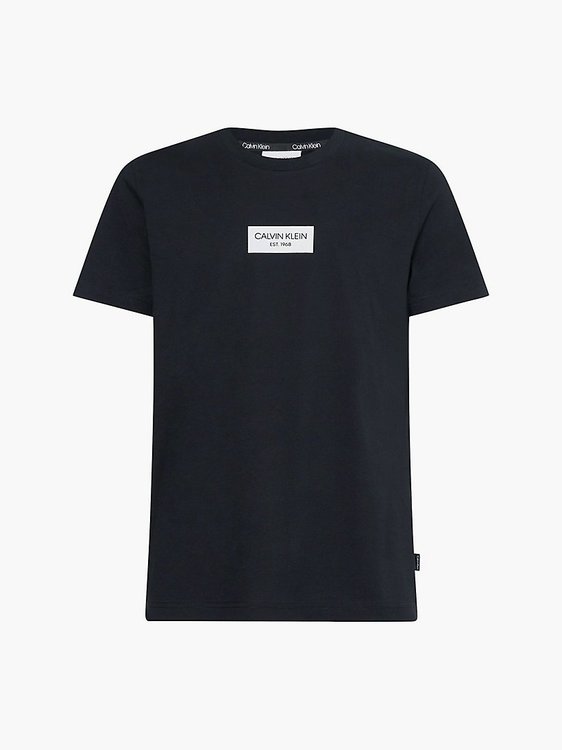 Logo triko Černá barva Muži