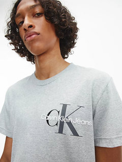 Monogram tričko Šedá barva Muži