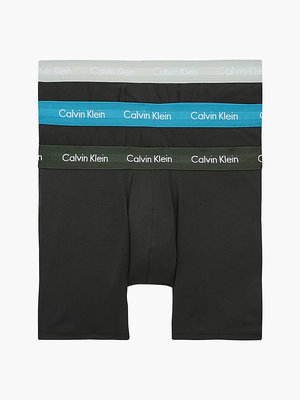 Boxerky 3ks Černá barva Muži