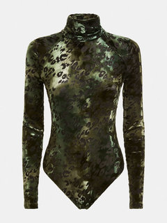 Luxusní Coco body, Zelená barva, XS, S, M