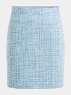 Luxusní Emma sukně, Modrá barva, XS, S, M, L