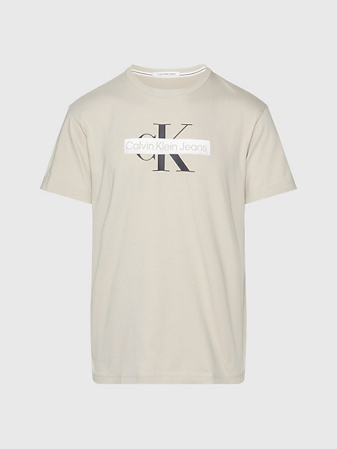 Monologo triko Krémová, Šedá barva Muži