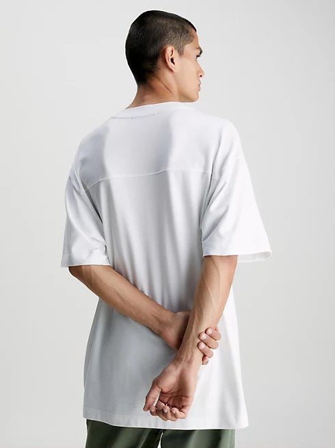 Archival Monologo triko – Calvin Klein Jeans, Bílá barva Muži