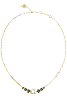 GUESS – Rivoli náhrdelník, Zlatá barva