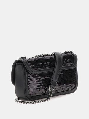 Kaska Mini crossbody – GUESS, Černá barva Ženy