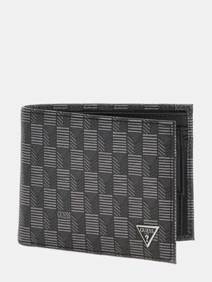 GUESS – Mito Eco peněženka, Černá barva