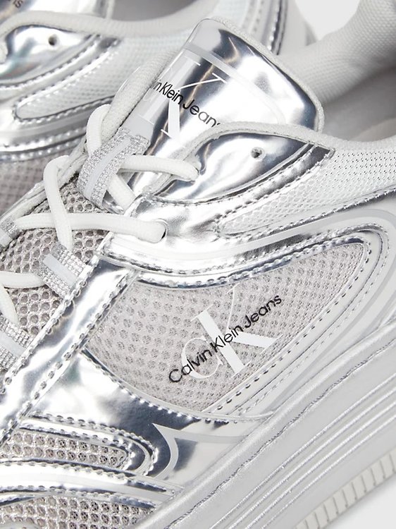 Stříbrná barva, Bold Platf Low tenisky