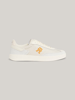 Tommy Hilfiger – TH Heritage Court tenisky, Béžová, Krémová barva