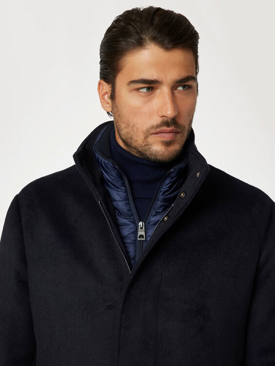 Luxusní Urban kabát, Černá barva, S, M, L, XL