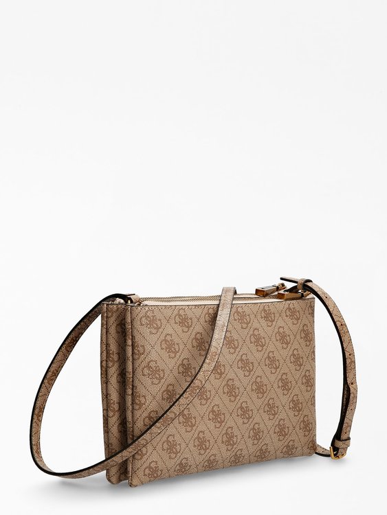 Módní Naya 4G logo crossbody, Hnědá barva, 2022, 2021