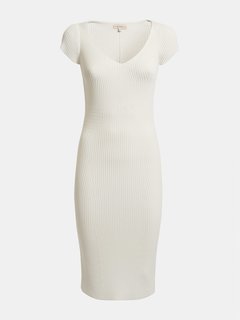 Luxusní Lynx šaty, Bílá barva, XS, S, M, L 1