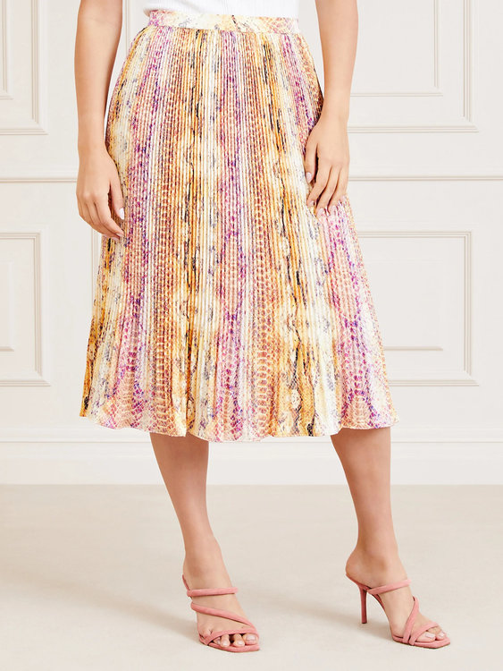 Módní Halley sukně, Multi, Oranžová barva, 2022