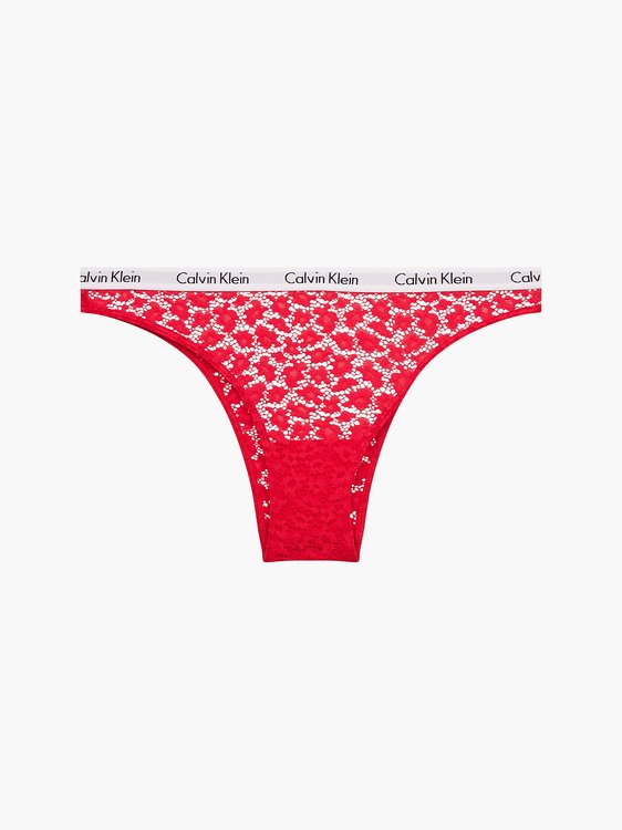 Calvin Klein Underwear – Carousel brazilky, Červená barva