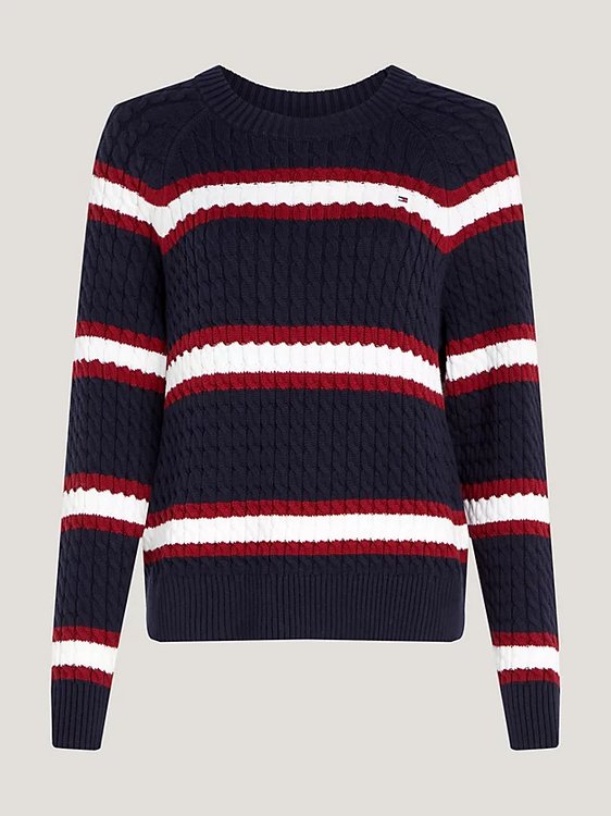 Mini Cable svetr Navy barva Ženy