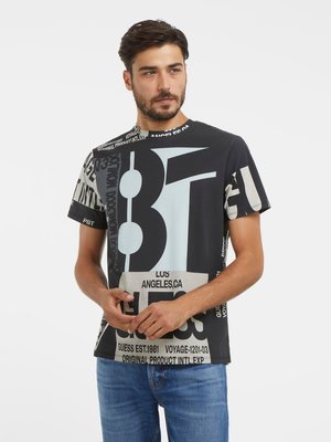 GUESS – Since 81 triko, Černá barva