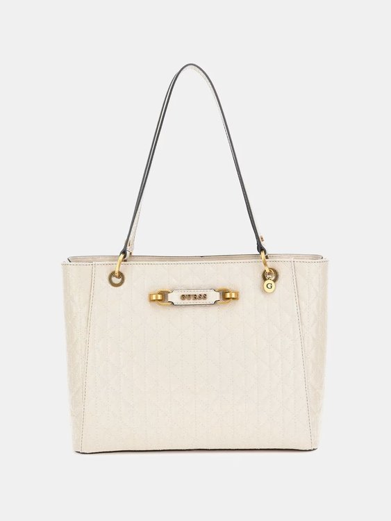 GUESS – Aveta kabelka, Krémová barva