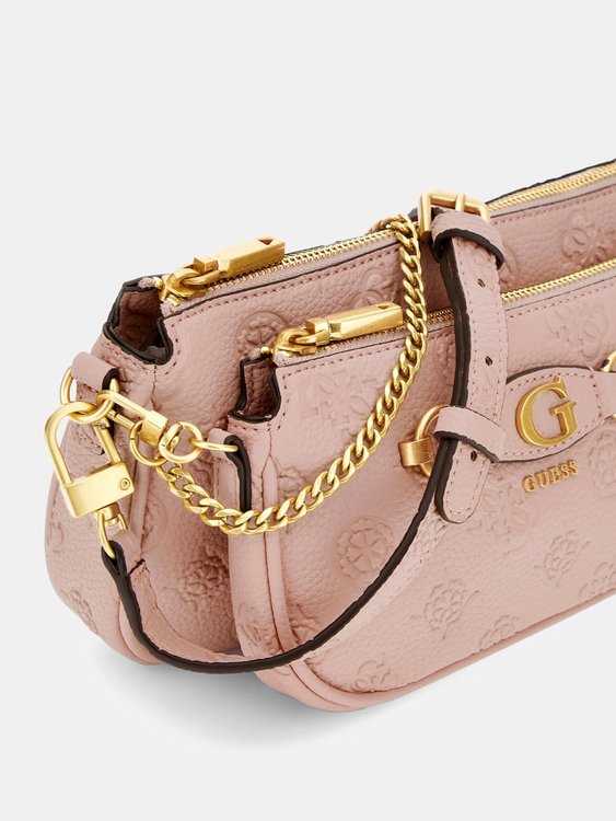 Luxusní Izzy Peony crossbody, Růžová barva, T/U