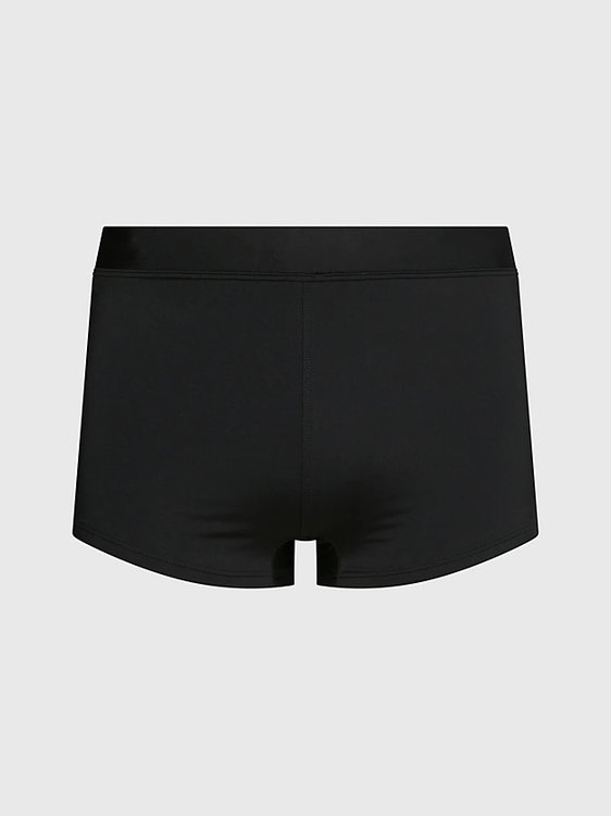 Calvin Klein Swimwear – Intense Power plavky, Černá barva