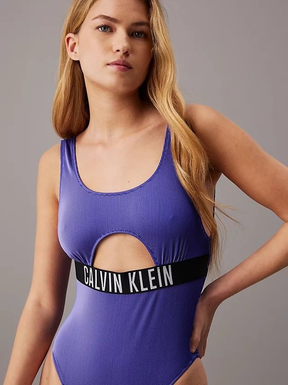 Módní Intense Power plavky, Modrá barva, 2024