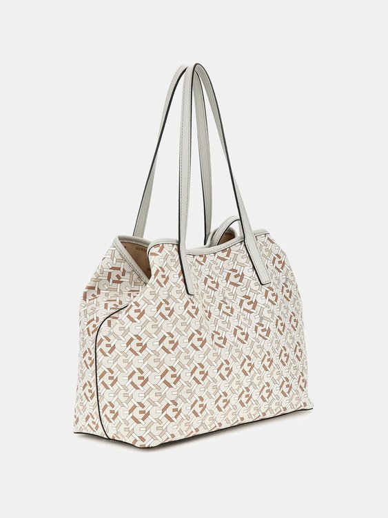 Módní Vikky 2 velká kabelka, Šedá barva, 2024