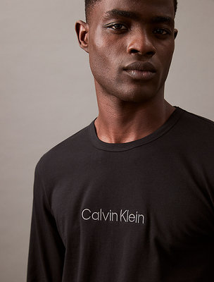 Logo Cotton triko – Calvin Klein Underwear, Černá barva Muži