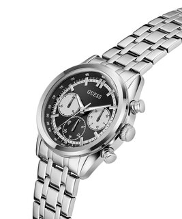 Luxusní Dawson hodinky, Černá, Stříbrná barva, UNI