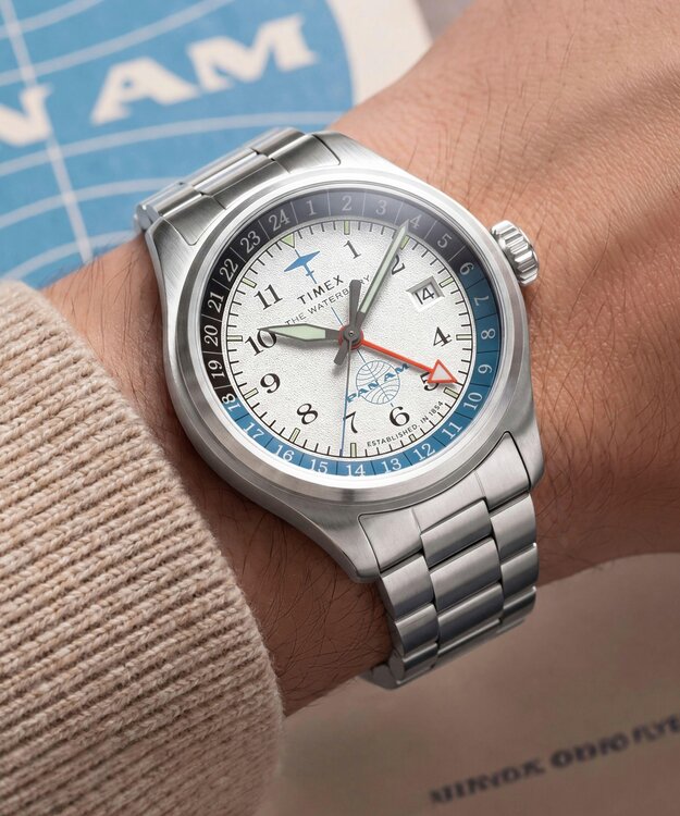 TIMEX – TW2Y94600-SILVER HODINKY 1