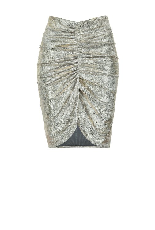 Pinko – Mezzogiorno sukně, Černá, Stříbrná barva