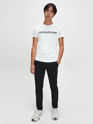 Triko - Core Institutional Logo S – Calvin Klein Jeans, Bílá barva Muži, Muži, Muži