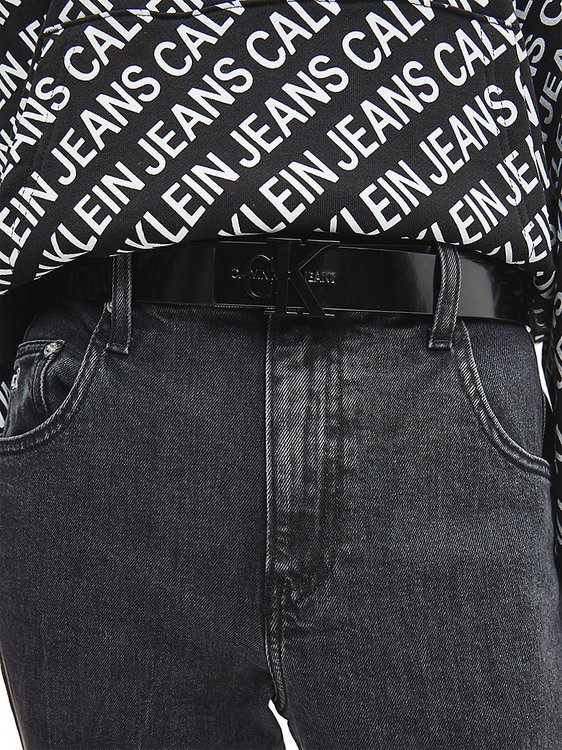 Logo pásek – Calvin Klein Jeans, Černá barva Ženy