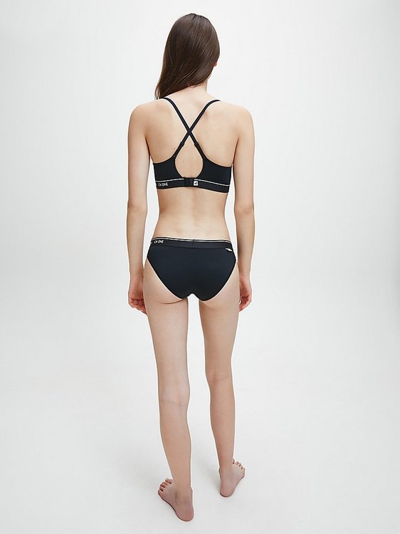 Módní Podprsenka Ck One, Černá barva, BASIC