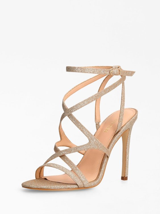 Guess – FL6FN2LEL03-PLATI SANDÁLY