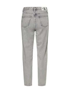 Calvin Klein Jeans – Logo mom jeans, Šedá barva 1