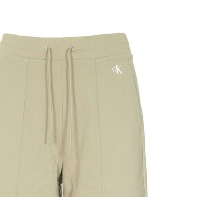 Side rib kalhoty – Calvin Klein Jeans, Zelená barva Ženy