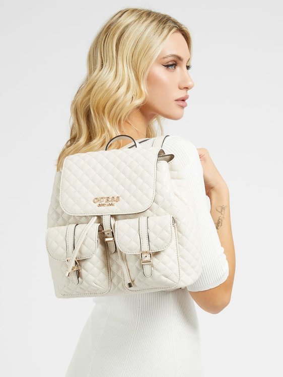 Luxusní Adam batoh, Krémová barva, T/U