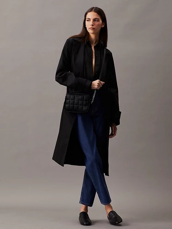 Square Quilt crossbody – Calvin Klein Jeans, Černá barva Ženy
