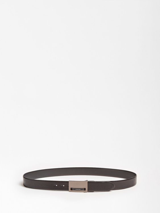 Pásek Reversible – Guess, Černá barva Muži, Muži