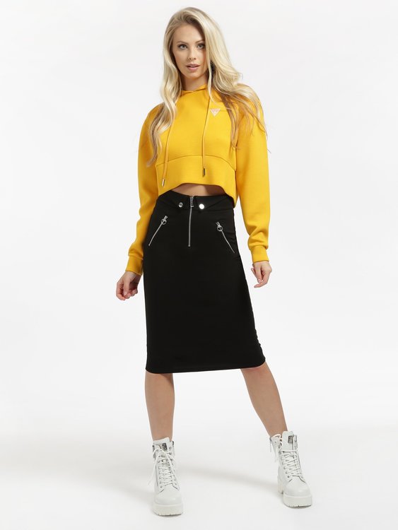 Pilar sukně – Guess, Černá barva Ženy, Ženy