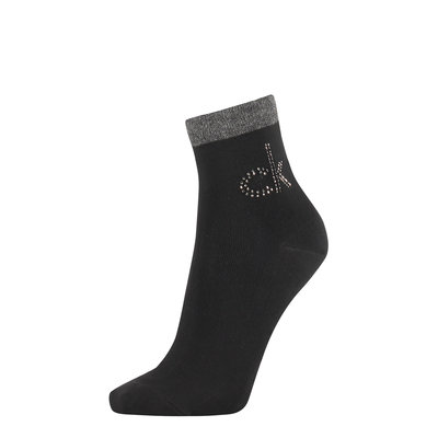 Calvin Klein Jeans – Ponožky Ck Jeans Logo, Černá barva