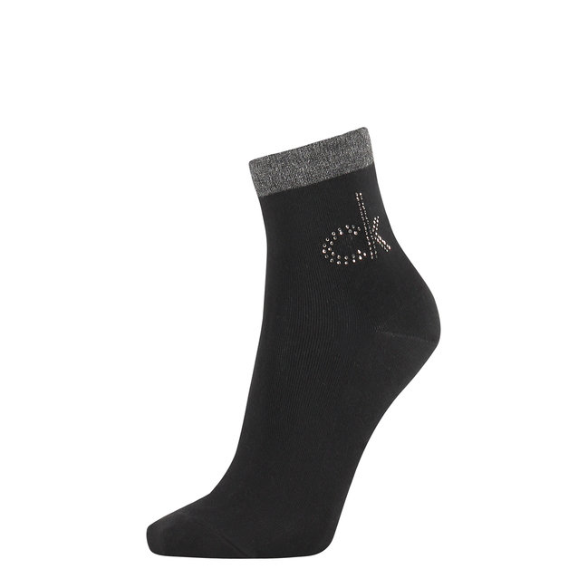 Calvin Klein Jeans – Ponožky Ck Jeans Logo, Černá barva